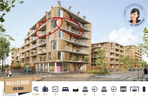 t3 à la vente -   59240  DUNKERQUE, surface 85 m2 vente t3 - UBI433083503